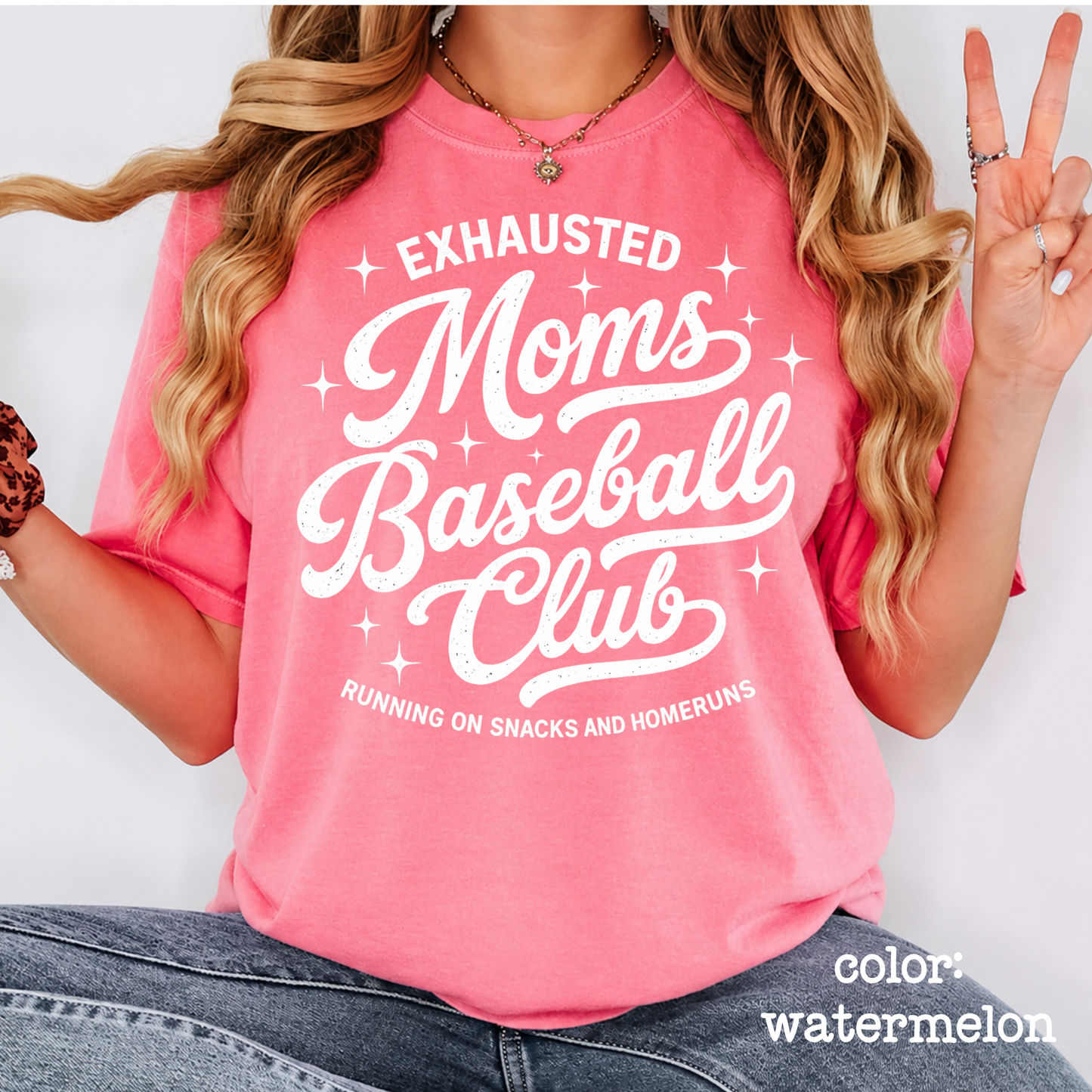 Tired Moms Baseball Club Shirt, Mom Graphic Tee