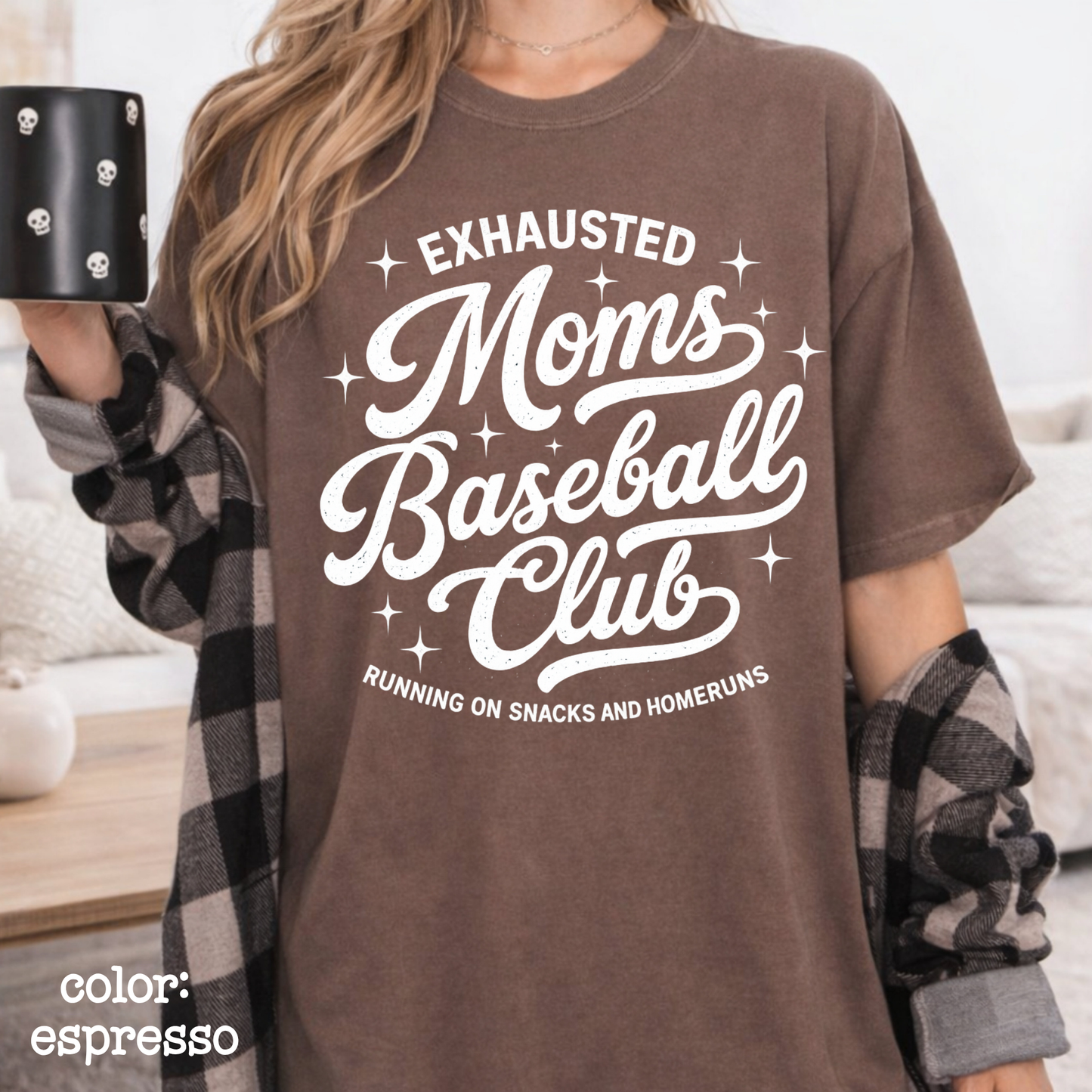 Tired Moms Baseball Club Shirt, Mom Graphic Tee