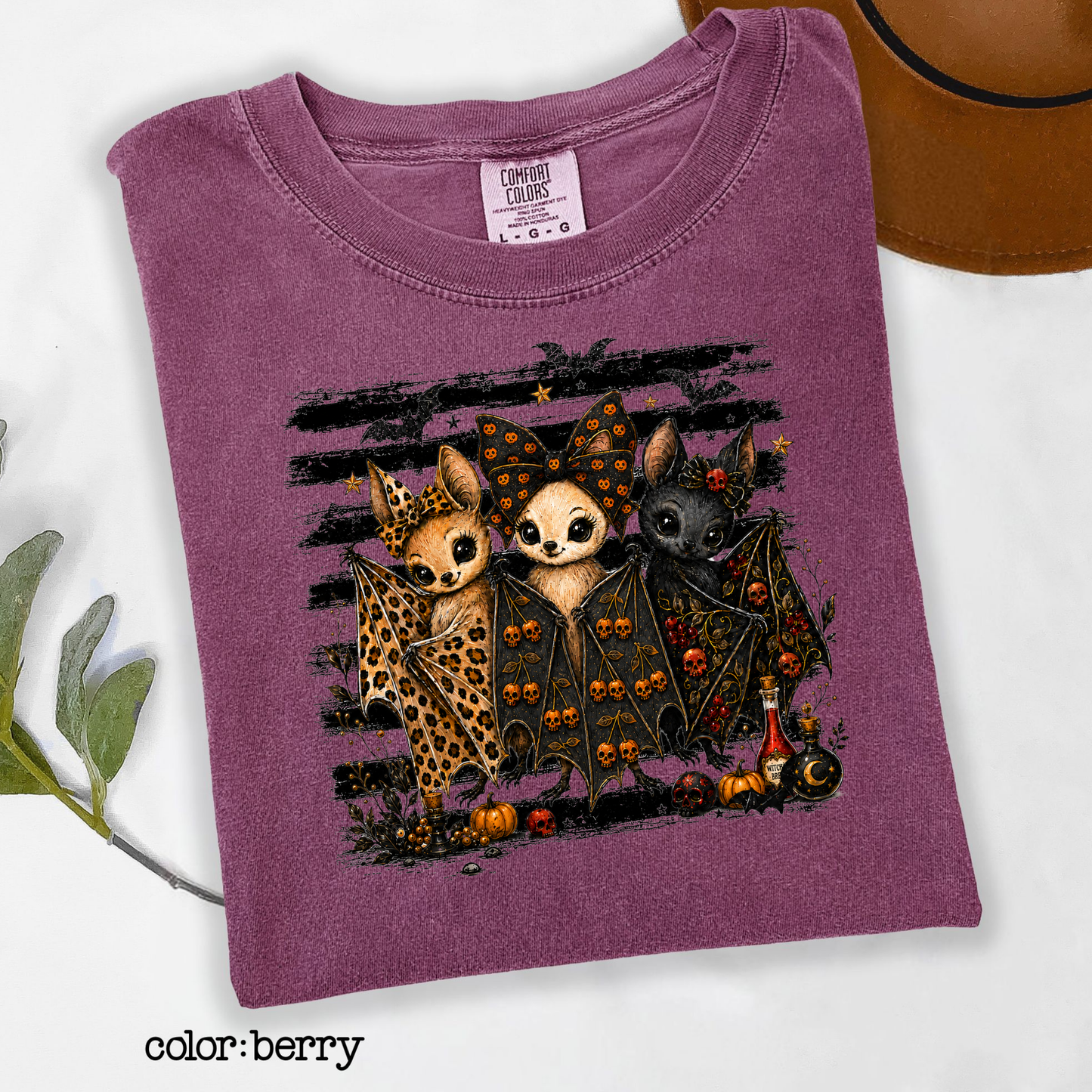Spooky Season Bat Shirt, Retro Halloween Graphic Tee