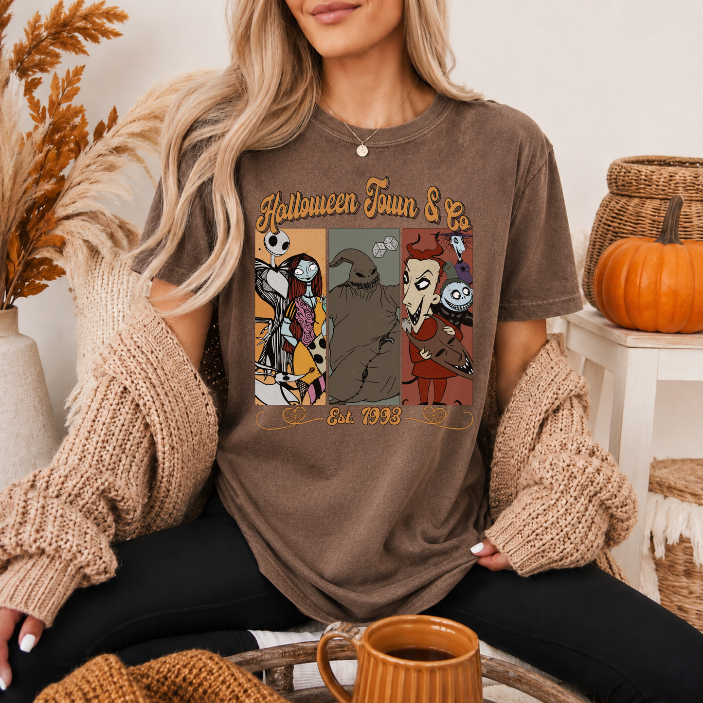Halloween Horror Characters Shirt, Retro Graphic Tee