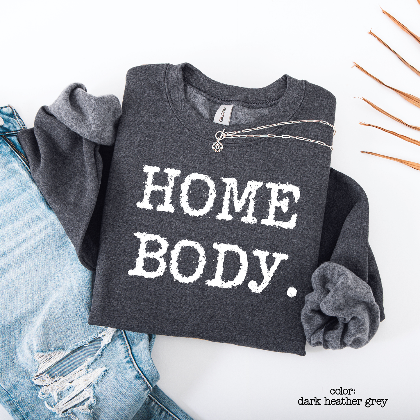 Homebody Introvert Sweatshirt, Casual Graphic Pullover