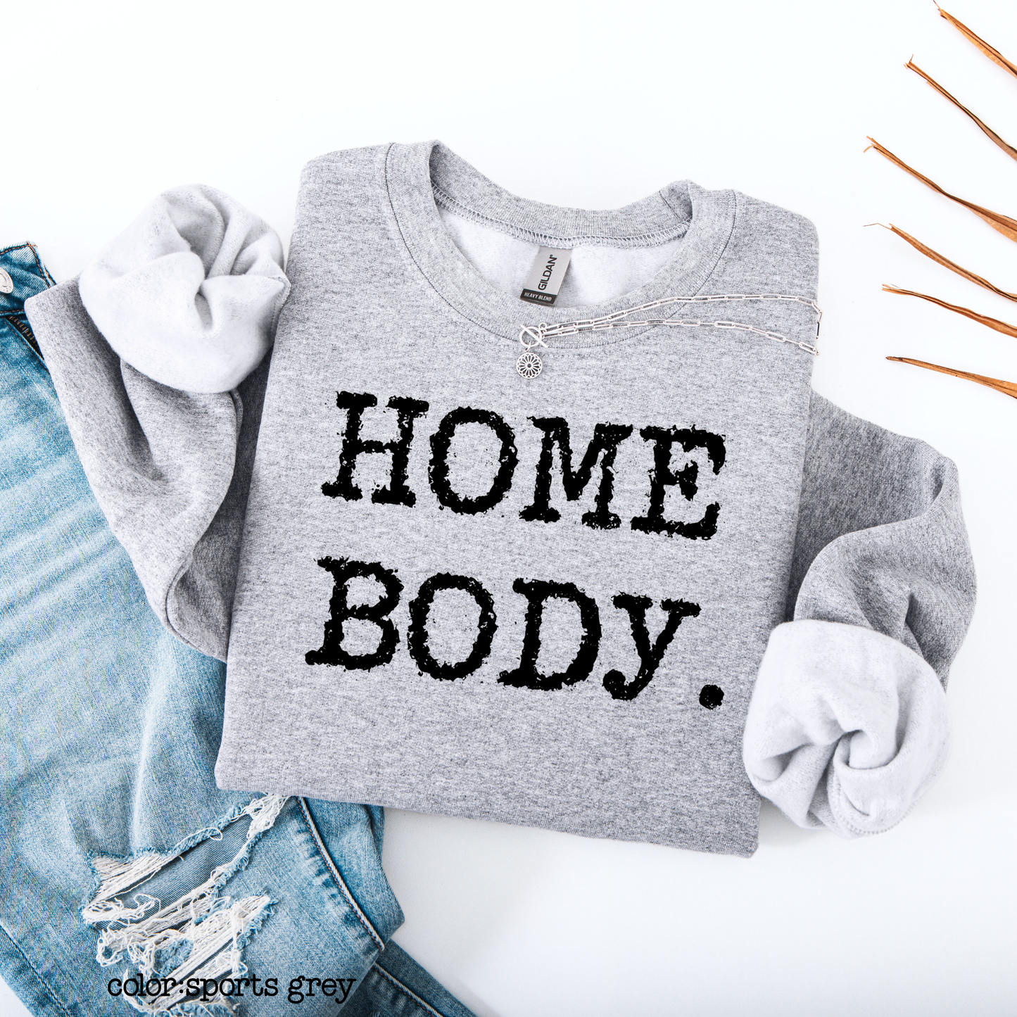 Homebody Introvert Sweatshirt, Casual Graphic Pullover