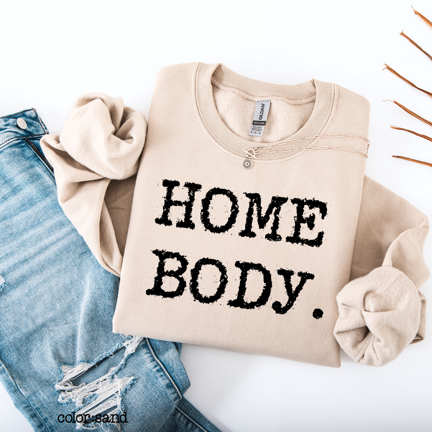 Homebody Introvert Sweatshirt, Casual Graphic Pullover